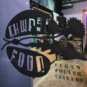 Logo at Chwast Food in Warsaw