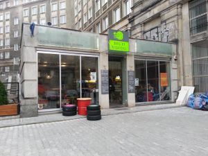 Best Seler outside at Chwast Food in Warsaw