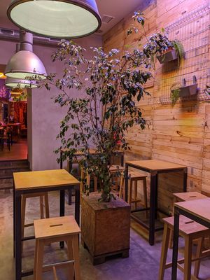 Inside at Chwast Food in Warsaw