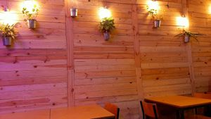 Inside at Chwast Food in Warsaw