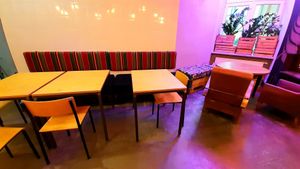 One of the rooms at Chwast Food in Warsaw