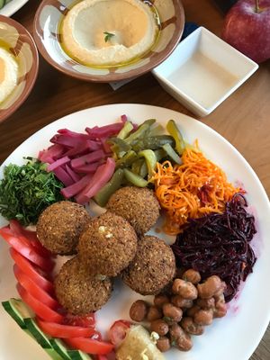 Vegans Kingdom at Falafel Bejrut - Moliera in Warsaw