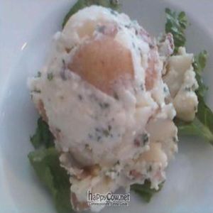 potato salad at Madeleine Bistro in Tarzana