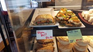 Vegan Melt (the best one) at Beat Street Cafe in Christchurch