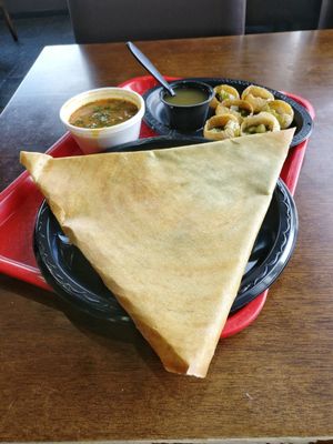 Chili Dosa at Surati Farsan Mart in San Diego