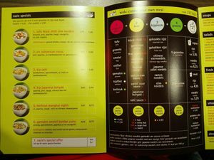 Menu - pt.1 at Eazie - Herengracht in The Hague