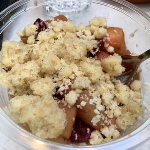 crumbly crumble at Goodies in Leipzig