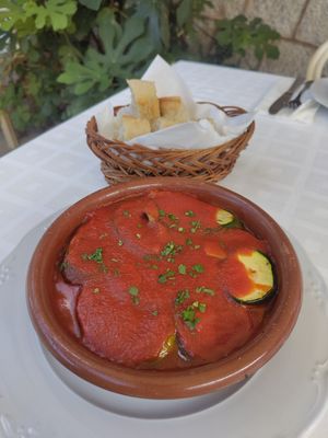 Tumbet (Local dish) at Montimar in Mallorca