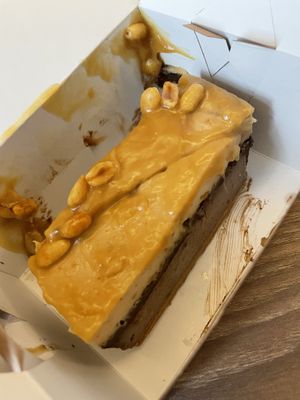 Snickers cake from Chaika, Vilnius  at KIRAS - Totoriu 7 in Vilnius