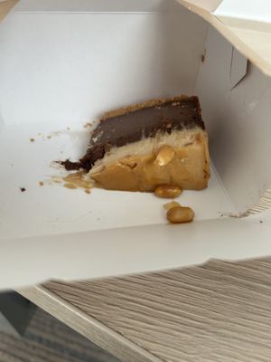 worst photo ever im so sorry - snickers cake  at KIRAS - Totoriu 7 in Vilnius