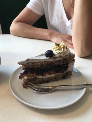 Blueberry cake at KIRAS - Totoriu 7 in Vilnius
