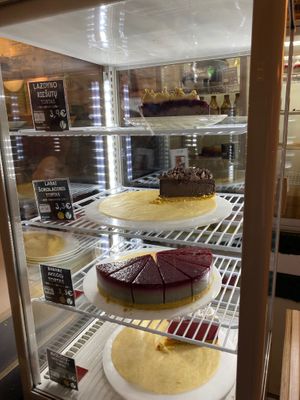 Available options - all vegan  at KIRAS - Totoriu 7 in Vilnius