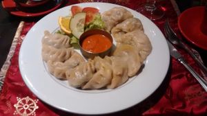 Nepali momo at Le Yeti in Toulouse