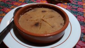 Vegan dessert at Le Yeti in Toulouse