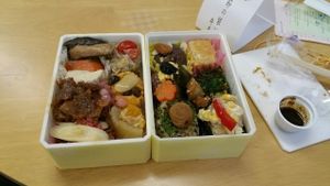 1458円 bento at Masumoto - Shinjuku in Tokyo