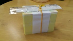 box as sold at Masumoto - Shinjuku in Tokyo