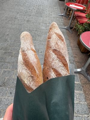 Baguettes   at Copains  in Paris