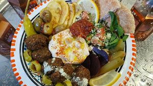 Falafel Bowl. Very tasty. at Falafel Masters in Eindhoven