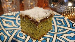 FM Spinach cake 🎂 😋 😍 at Falafel Masters in Eindhoven