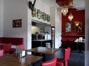 Nice interior at Falafel Masters in Eindhoven