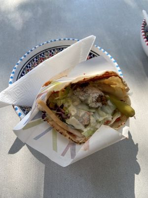 Broodje falafel  at Falafel Masters in Eindhoven