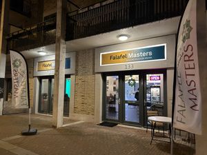   at Falafel Masters in Eindhoven