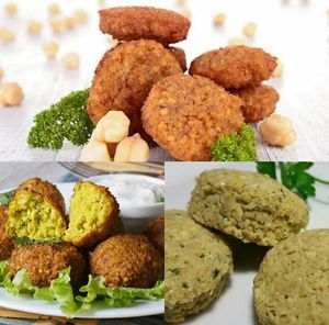 Je kan genieten met de FM specialiteiten: falafel, kant-en-klaar of zelf thuis te frituren. at Falafel Masters in Eindhoven