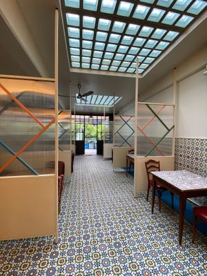 maison raison tea room at Maison Blunt in Zurich