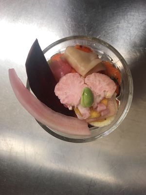 Pickles at Maison Blunt in Zurich