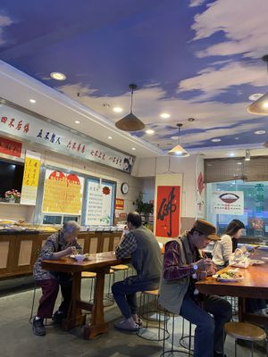 Small restaurant, tasty food.  at LianBang SuShi 连邦素食. in Nanning