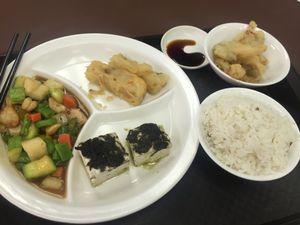 Lunch set at Ateen in Kowloon
