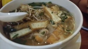 Vegan pho at Thai Meal in Plantation