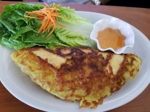 Vegan crèpes at Thai Meal in Plantation