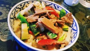 Seitan Green Curry at Thai Thai in Helsinki