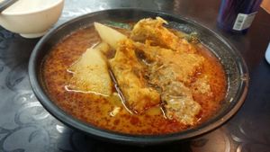 Laksa Soup, must try at So Yuet Hin 素悅軒 in New Territories