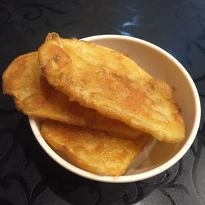 Fried potato at So Yuet Hin 素悅軒 in New Territories