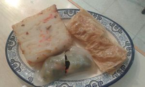 Dim sum at Tin Chi Vegetarian Food in New Territories