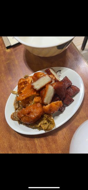 A variety of different flavors/preparations of bean curd  at Tin Chi Vegetarian Food in New Territories