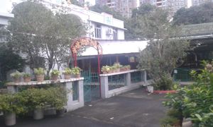 Buildings after the canteen at Ching Leung Fat Yuen Ching Yan Siu Chok in New Territories