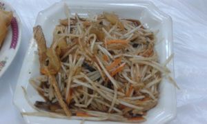 Bean sprouts at Ching Chung Koon 青松觀 in New Territories