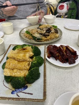 Still delicious vegan food  at Fat Chee Vegetarian 佛慈齋 in New Territories