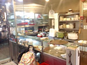 Counter at Fat Chee Vegetarian 佛慈齋 in New Territories