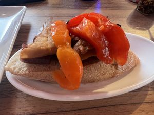 Pollo vegano  at Viva Tapas y Pintxos in Estepona