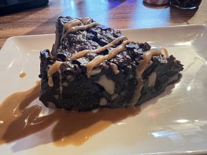 Vegan brownie  at Viva Tapas y Pintxos in Estepona