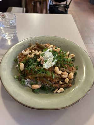 Lentil stew  at Roots Kitchen in Turku