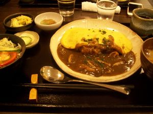 lunch at Lindou in Osaka