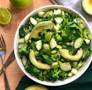 avo salad at freshii in Halifax