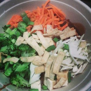 Vegan bowl at freshii in Halifax