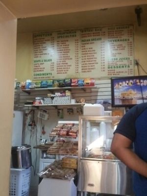 Kitchen /ordering area  at Doaba Deli in New York City