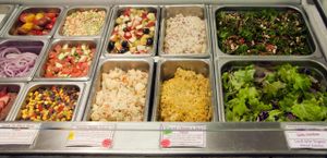 Our Salad Bar at Purple Porch Co-op in South Bend